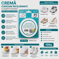 Cream for Cleaning Footwear with Integrated Sponge – 100 g | Quick and Easy Cleaning