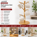 Suport pentru Căni și Cești – Organizator de Bucătărie, Design Elegant și Compact