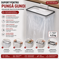 Door-Mounted Trash Bag Holder – Practical Kitchen Organizer