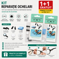 Eyeglass Repair Kit – Complete Set with Screws and Accessories | 1+1 FREE